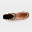 L'Artiste Branchout boots in Camel Multi, top view