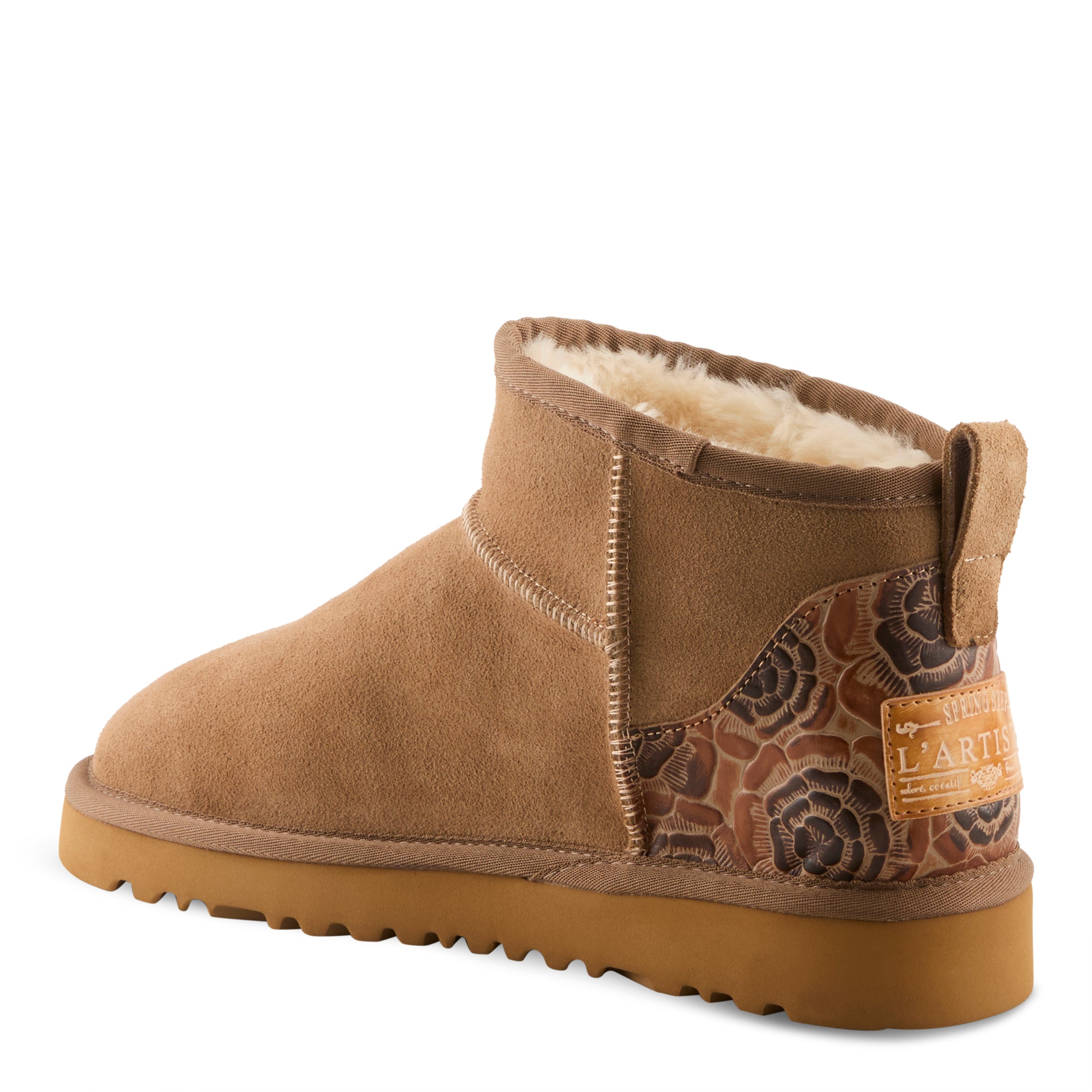 BEIGE MULTI SUEDE