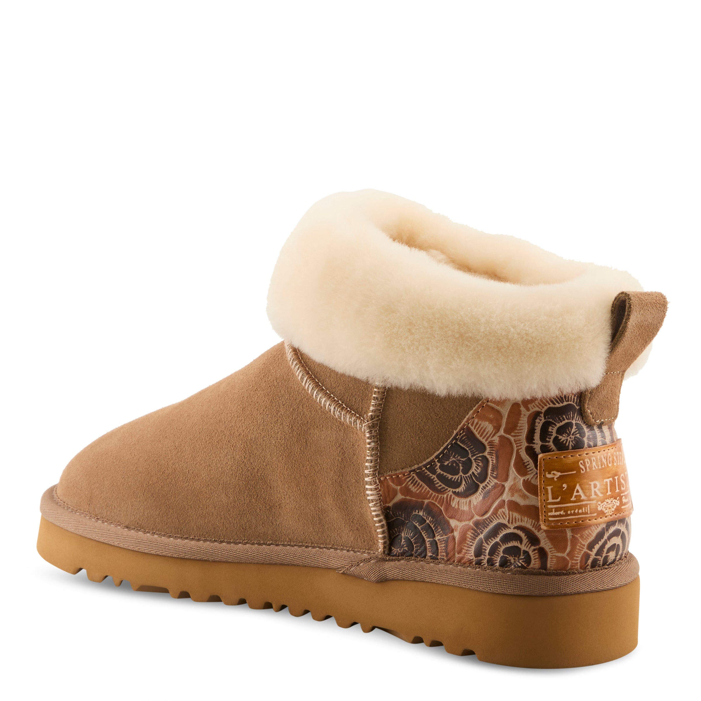BEIGE MULTI SUEDE