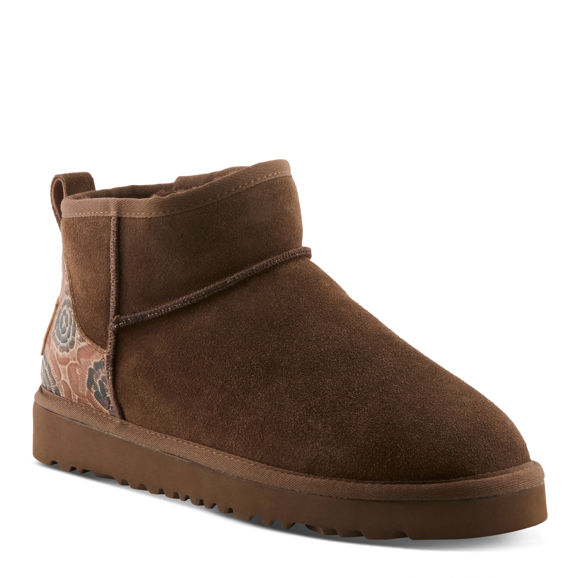 DARK BROWN MLT SUEDE