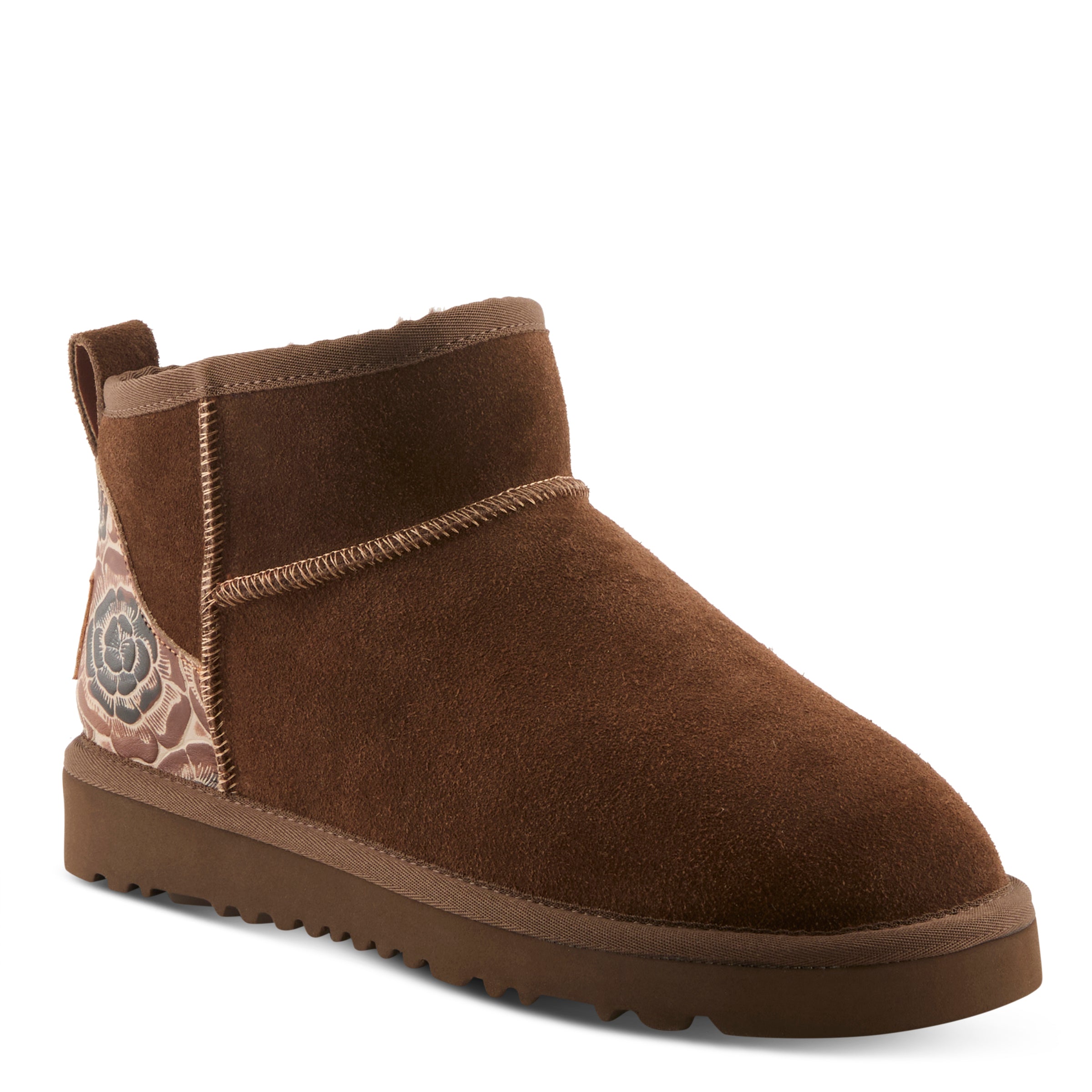 DARK BROWN MULTI SUEDE