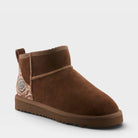 L'Artiste BRANDAI BOOTS in DARK BROWN MLT SUEDE, front view