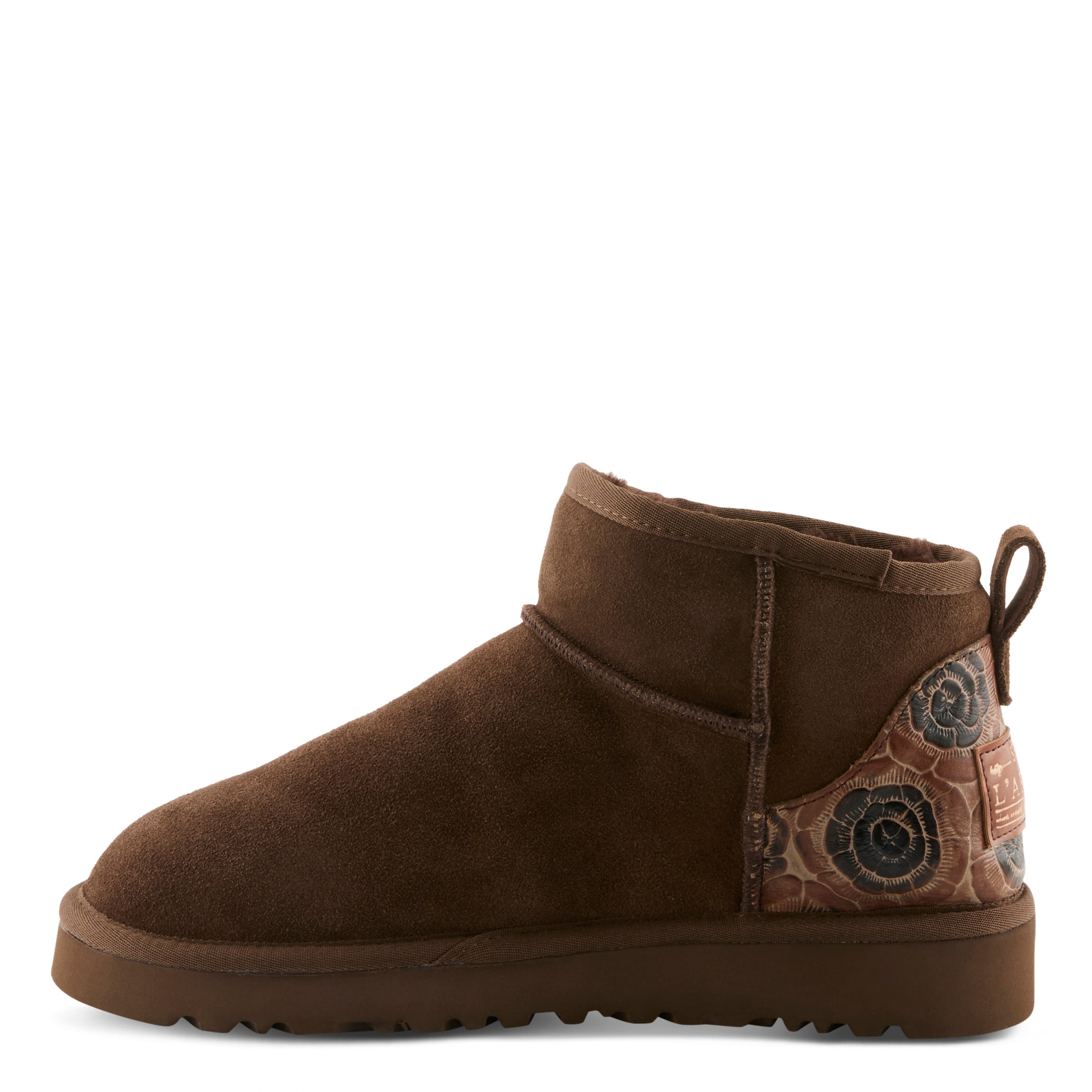 DARK BROWN MLT SUEDE