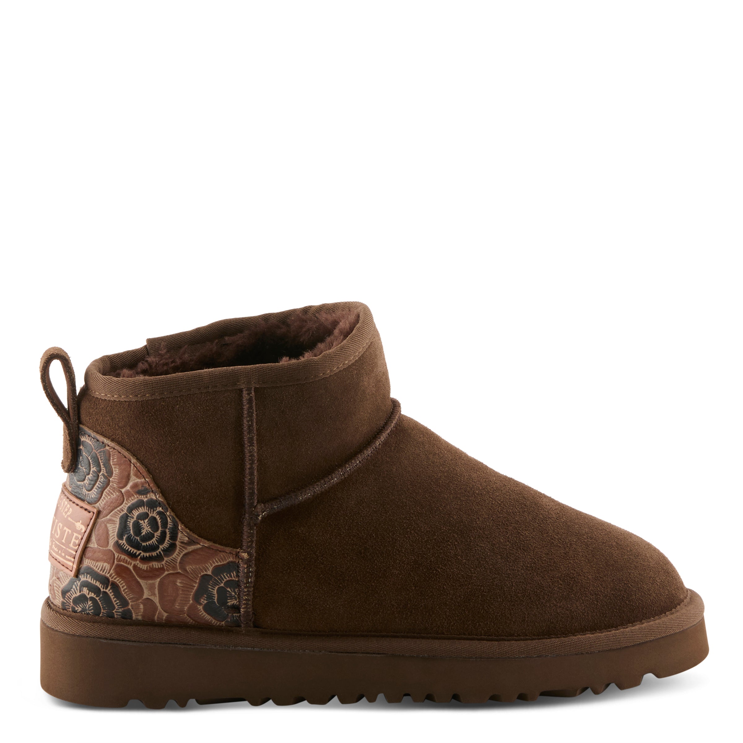 DARK BROWN MLT SUEDE