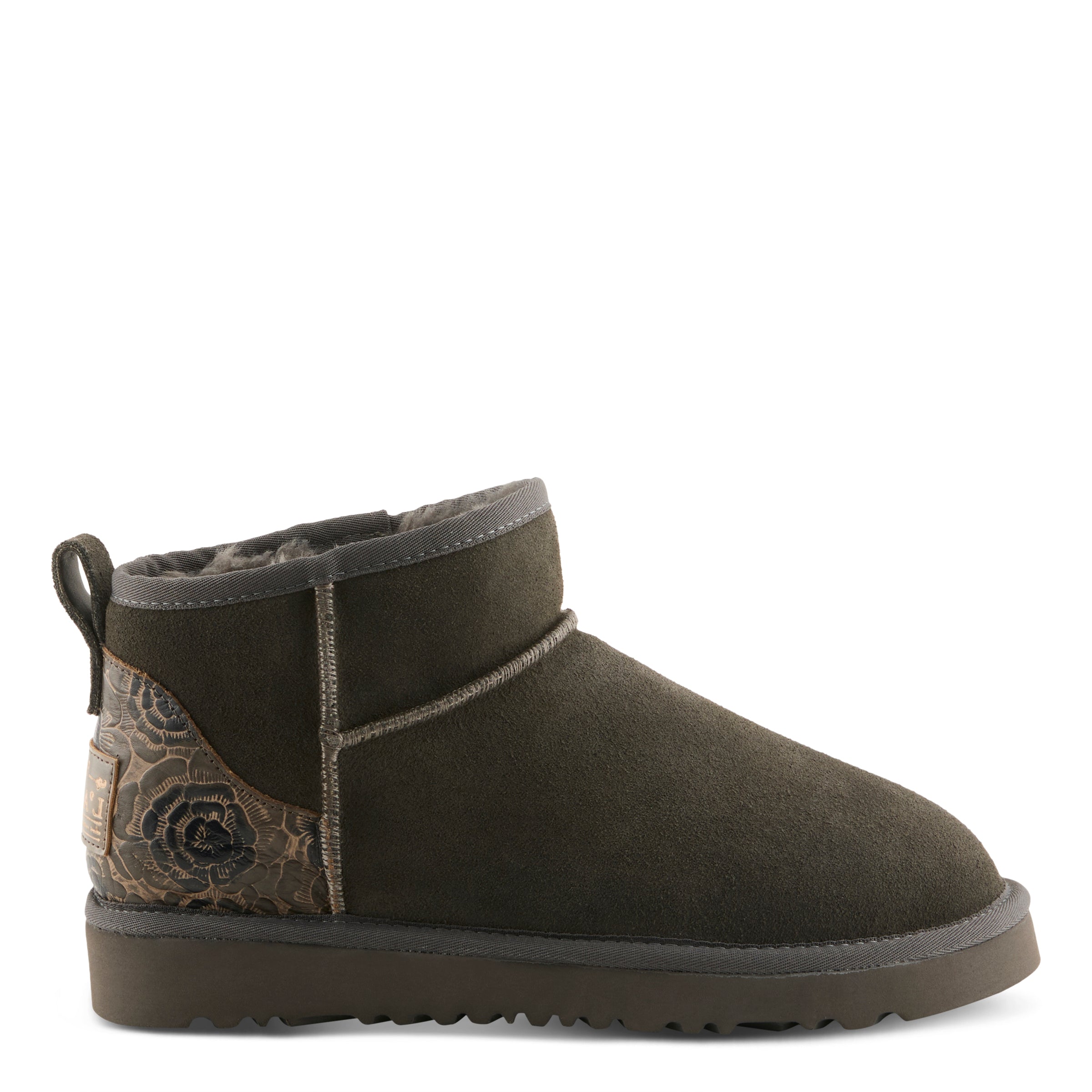 GREY MULTI SUEDE