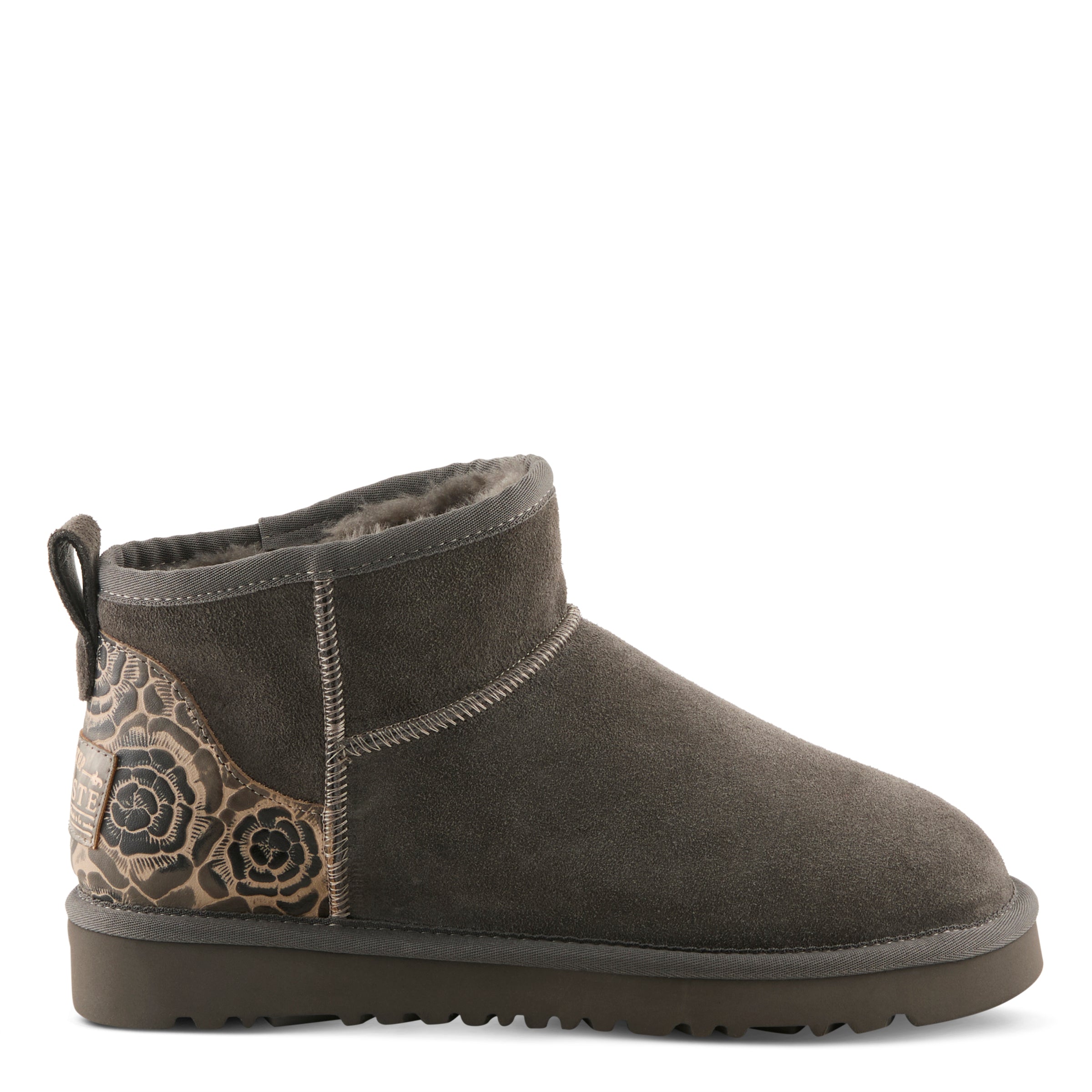GREY MULTI SUEDE