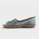 Spring Step Brandal Blue Slip-on Shoe