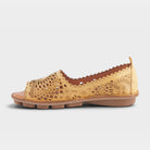 Spring Step Brandal Yellow Slip-on Shoe