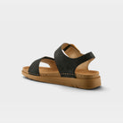 Flexus Bravies Black Sandal