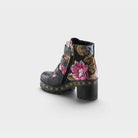 L'Artiste Brazza boots in Black Multi, alternate angle view