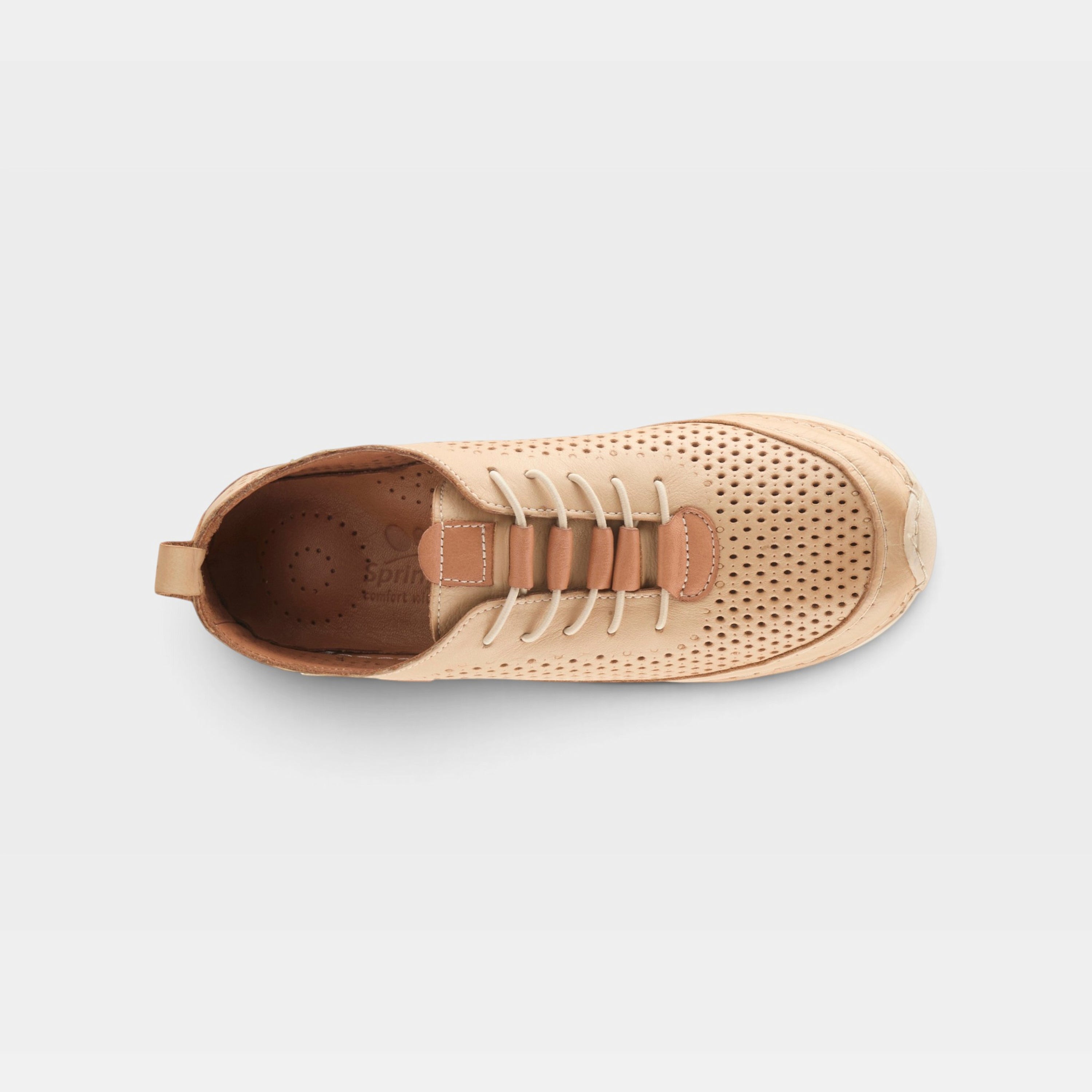 Spring Step Breen Beige Fashion Casual Sneaker
