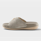 Flexus Brewer Grey Metallic Sandal