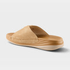 Flexus Brewer Tan Metallic Sandal