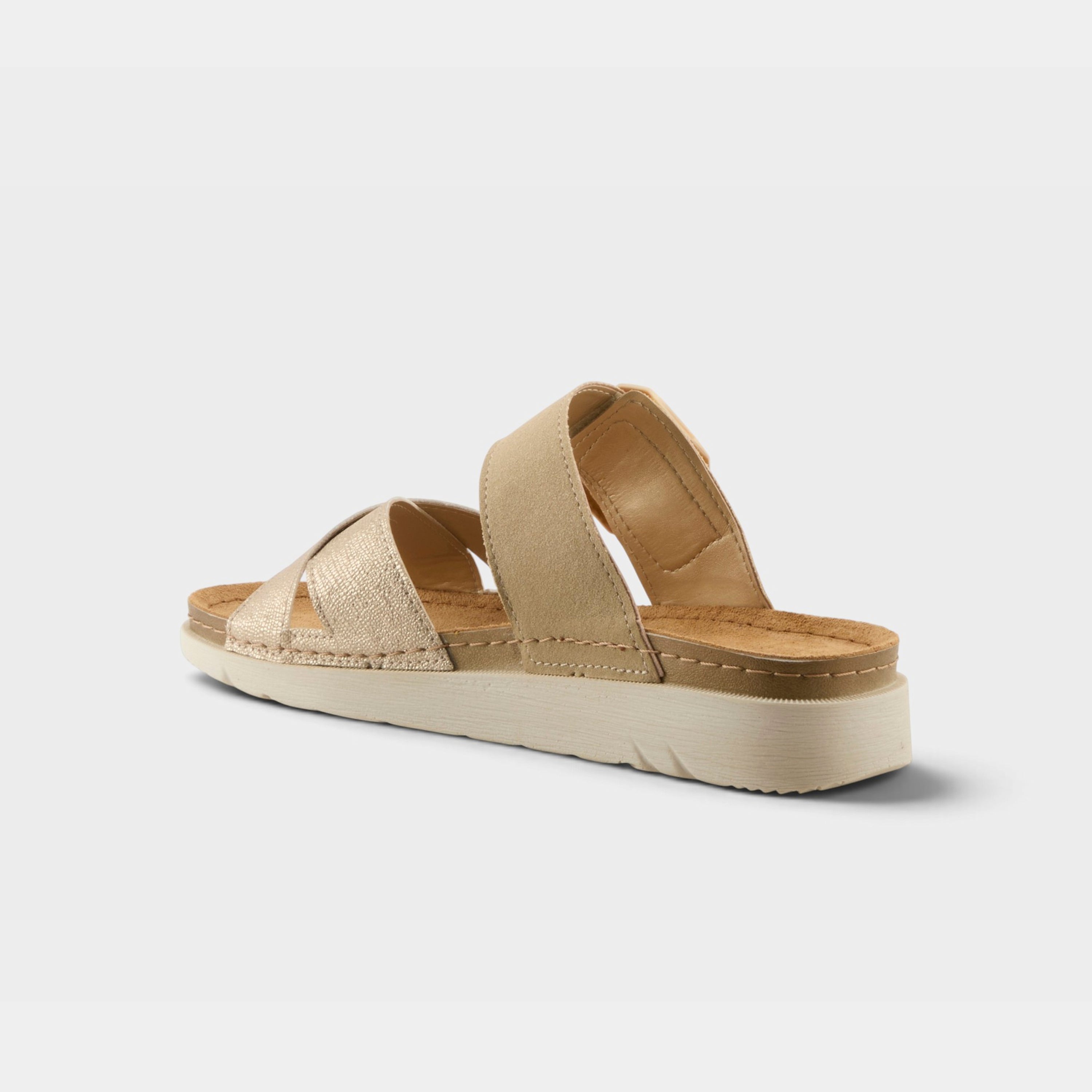 Flexus Brinoza Tan Multi Sandal