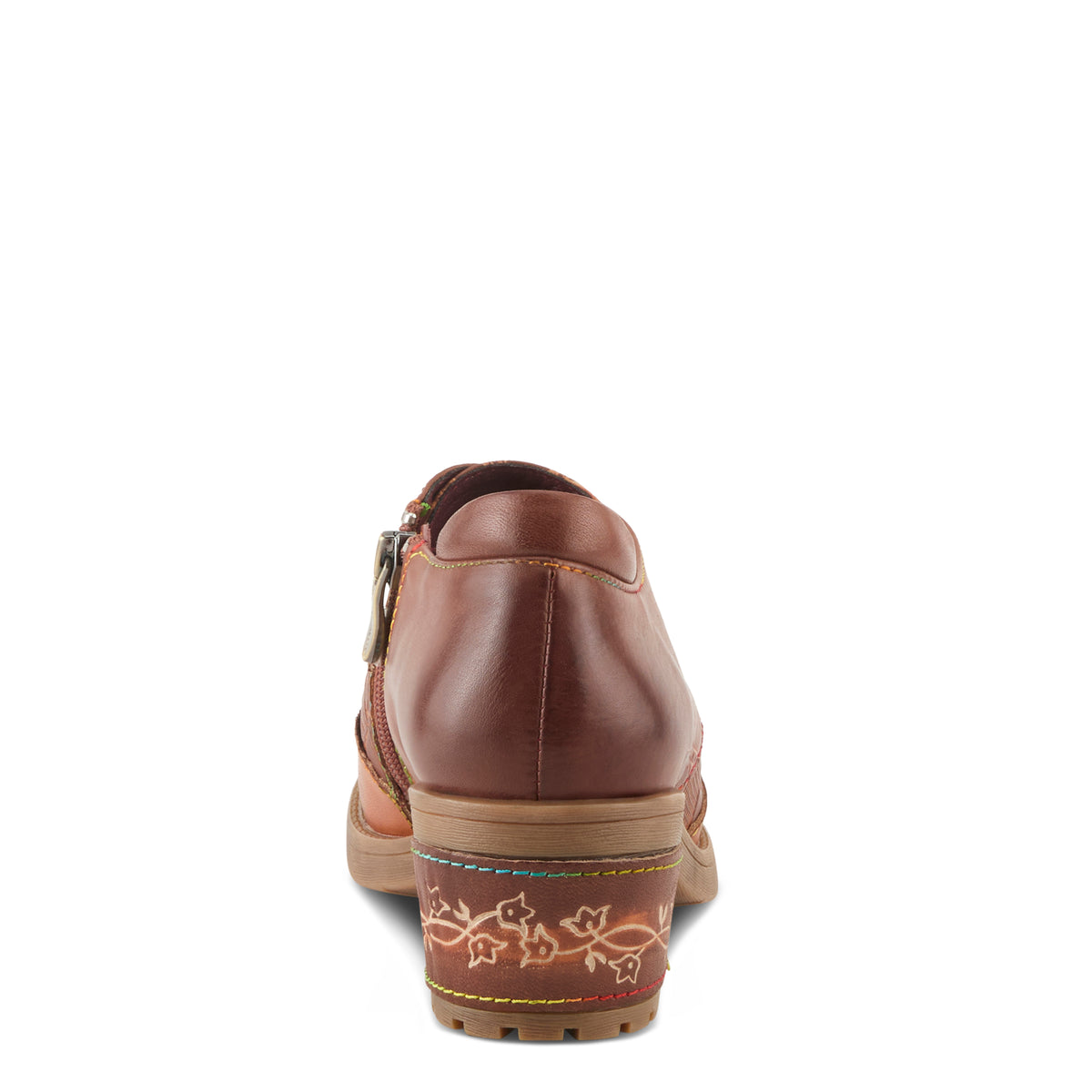 L'Artiste L'ARTISTE BRITEETOE SHOES shoe in black with handcrafted leather design