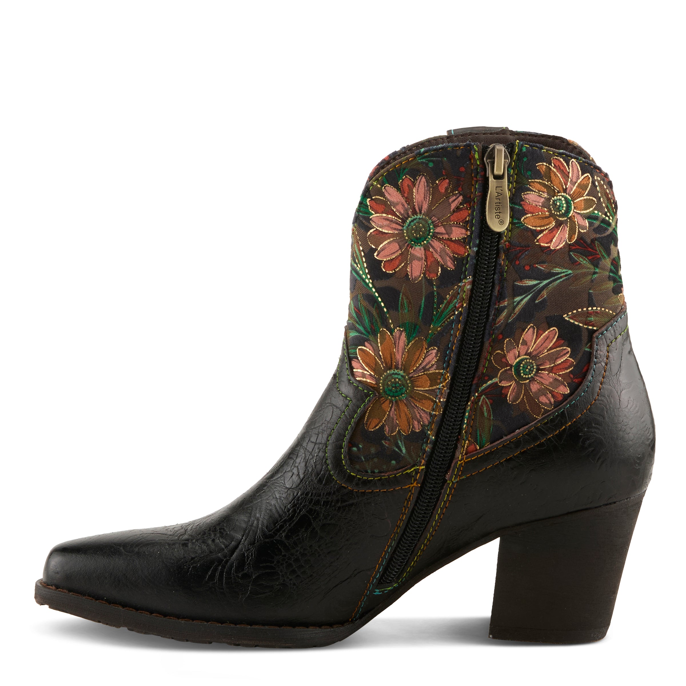 Women's L'artiste Brydie Heel Zipper Boots - Spring Step Shoes