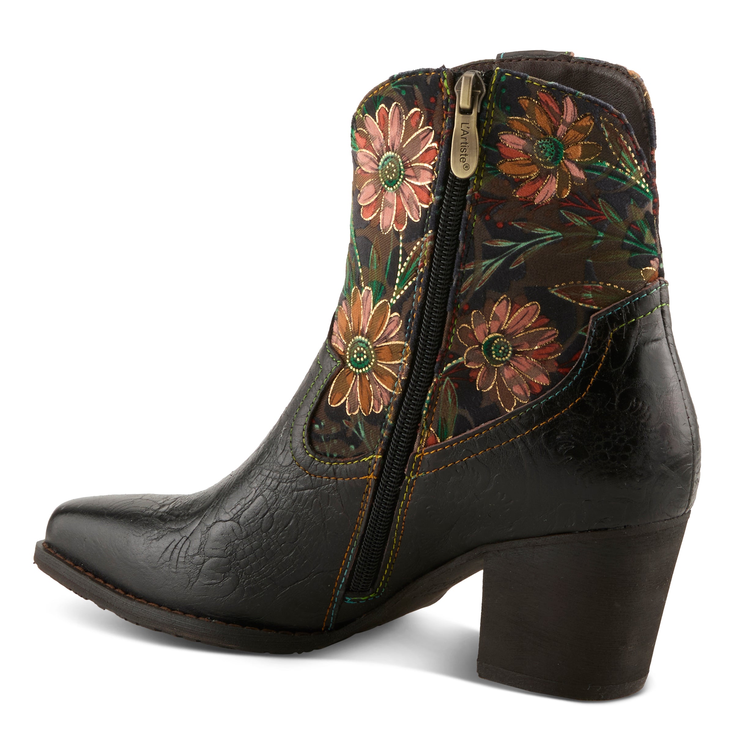 Women's L'artiste Brydie Heel Zipper Boots - Spring Step Shoes