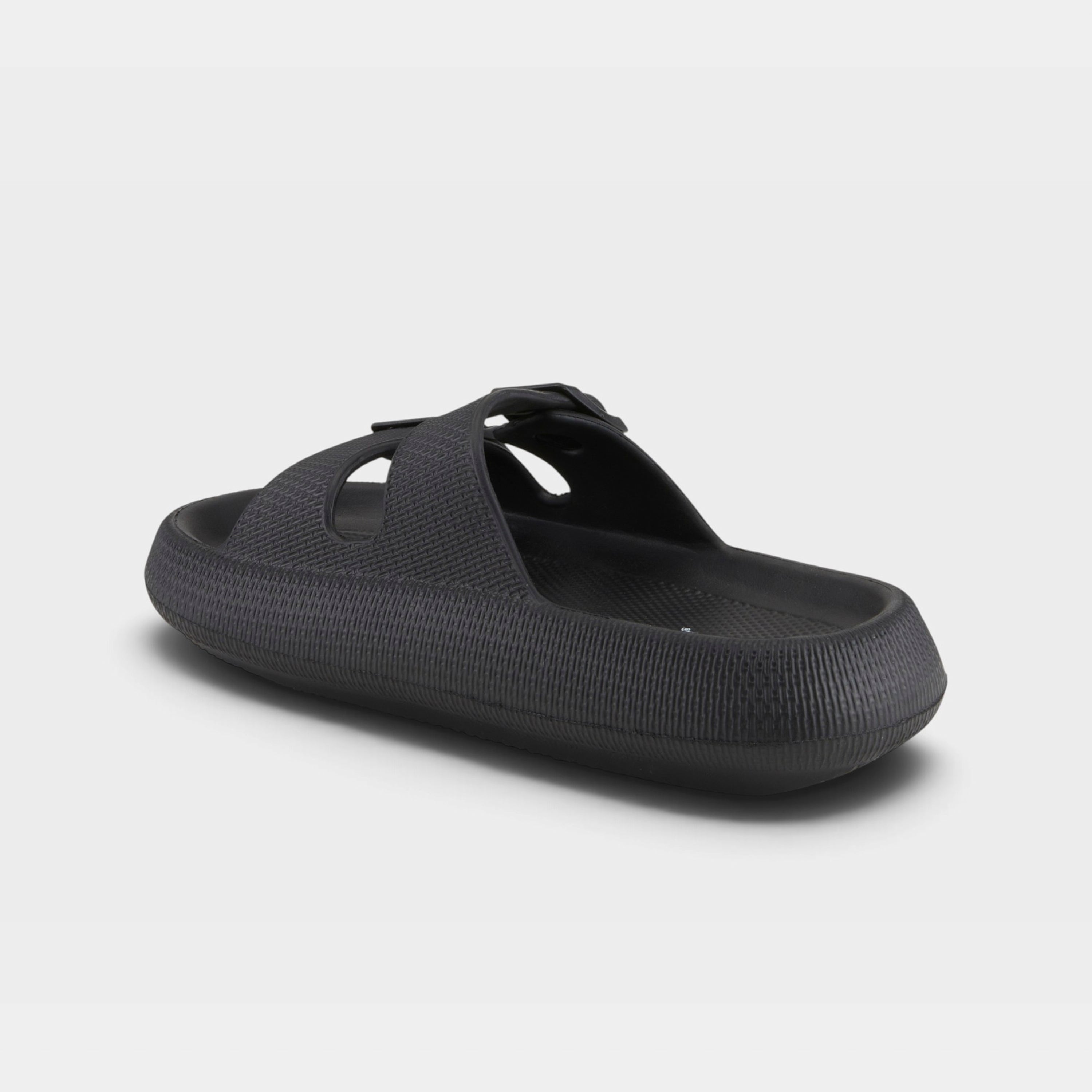 Flexus Bubbles Black Sandal