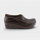 L'Artiste Burbank clogs in Brown, hero view