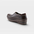 L'Artiste Burbank clogs in Brown, alternate angle view