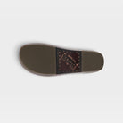 L'Artiste Burbank clogs in Bordeaux, outsole view