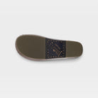 L'Artiste Burbank clogs in Navy, outsole view