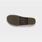 L'Artiste Burbank clogs in Olive Green, outsole view