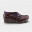 L'Artiste Burbank clogs in Purple, hero view