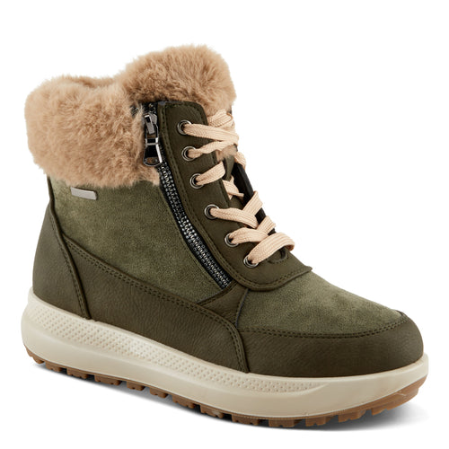 Flexus Burrell Lace-up Platform Booties – Spring Step Shoes