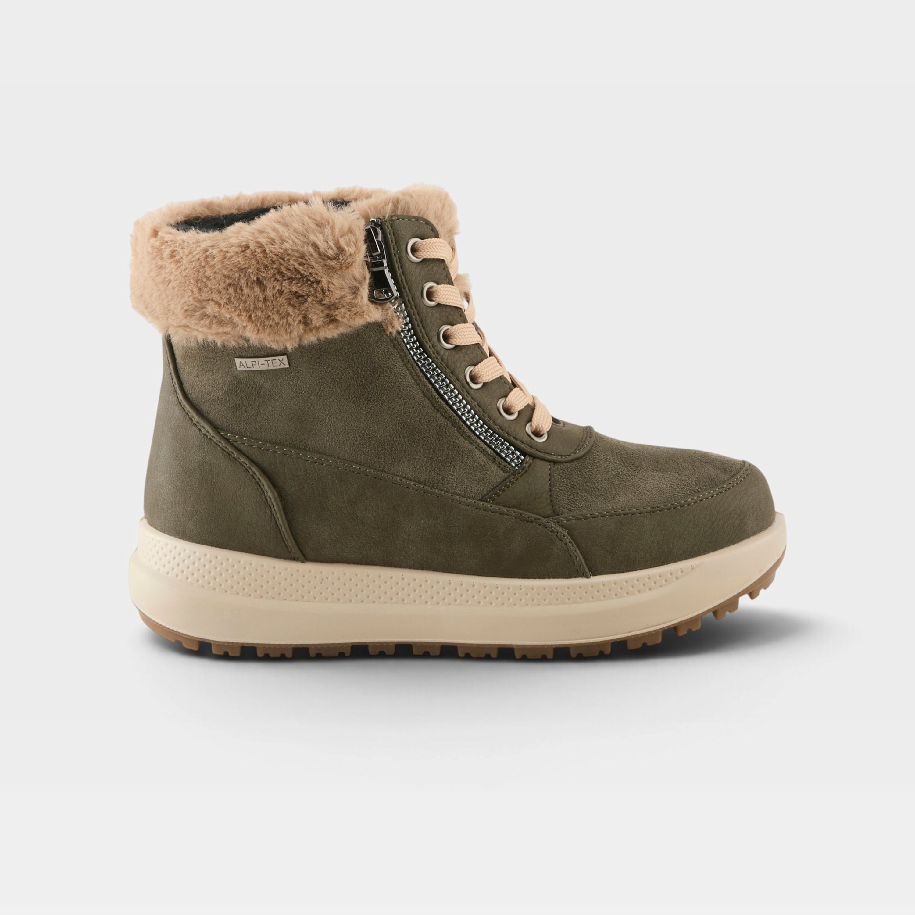 Flexus Burrell Olive Green Boot