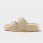 Flexus Buttermere Bone Metallic Sandal