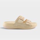 Flexus Buttermere Bone Metallic Sandal