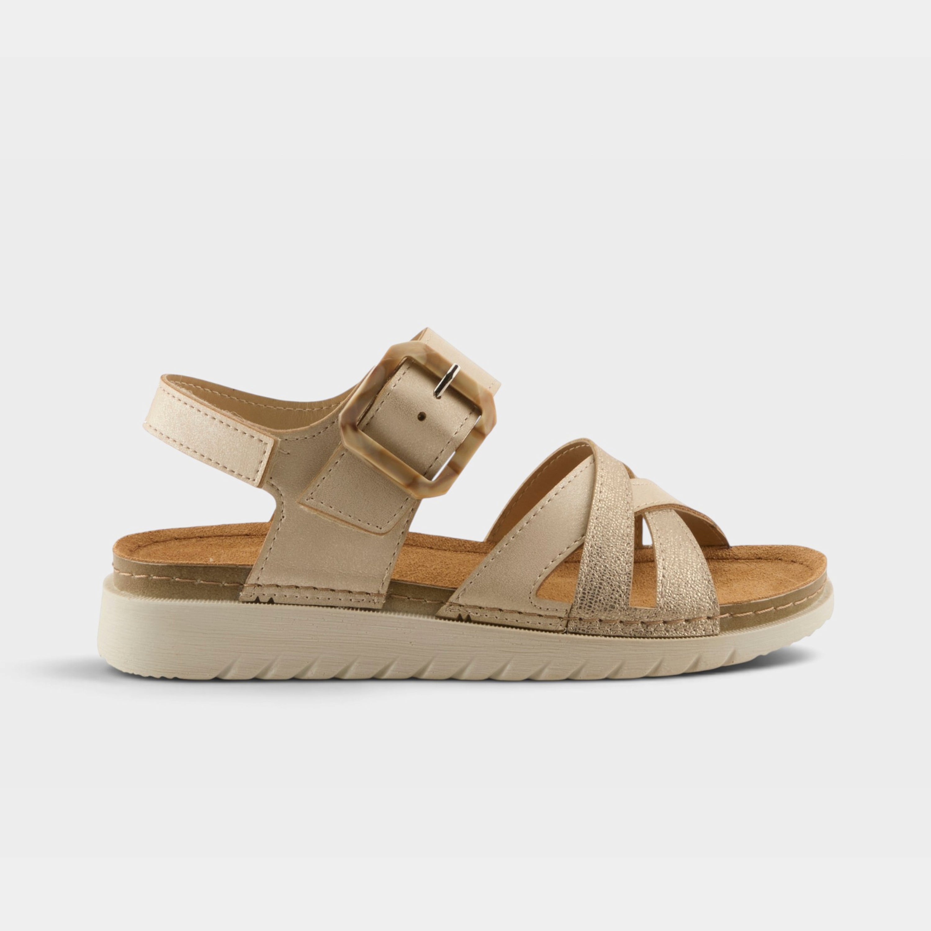 Flexus Cabianna Beige Multi Sandal