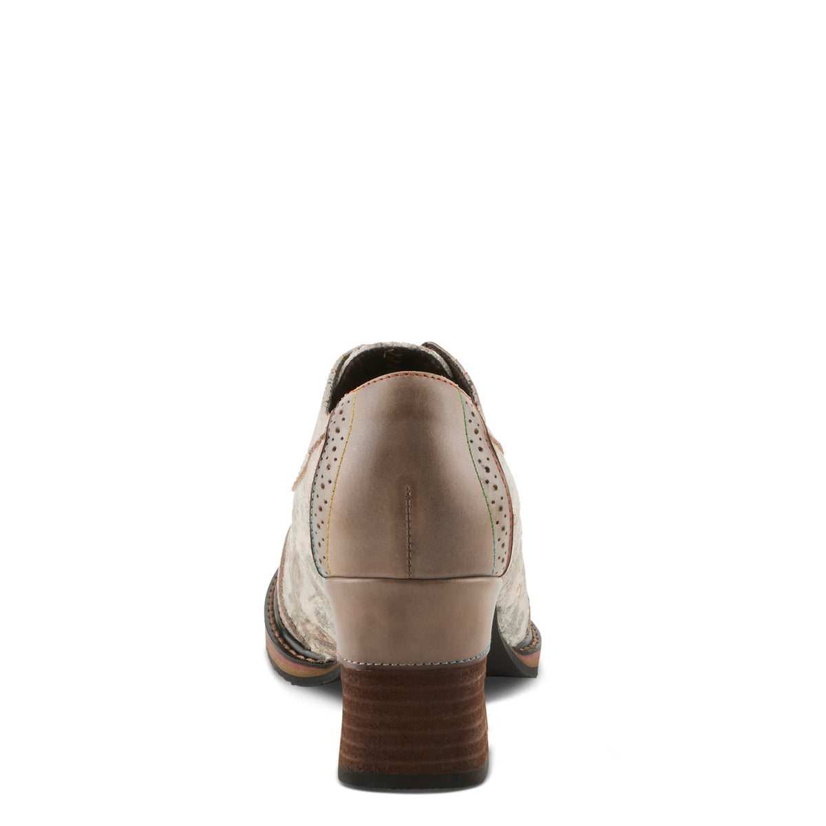 L'Artiste L'ARTISTE CADEN SHOES shoe in grey multi with handcrafted leather design