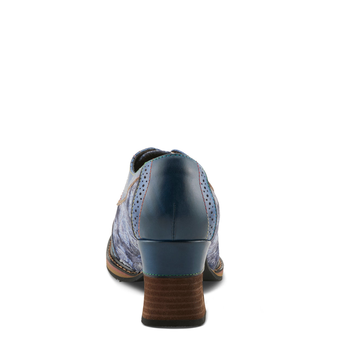 L'Artiste L'ARTISTE CADEN SHOES shoe in navy multi with handcrafted leather design