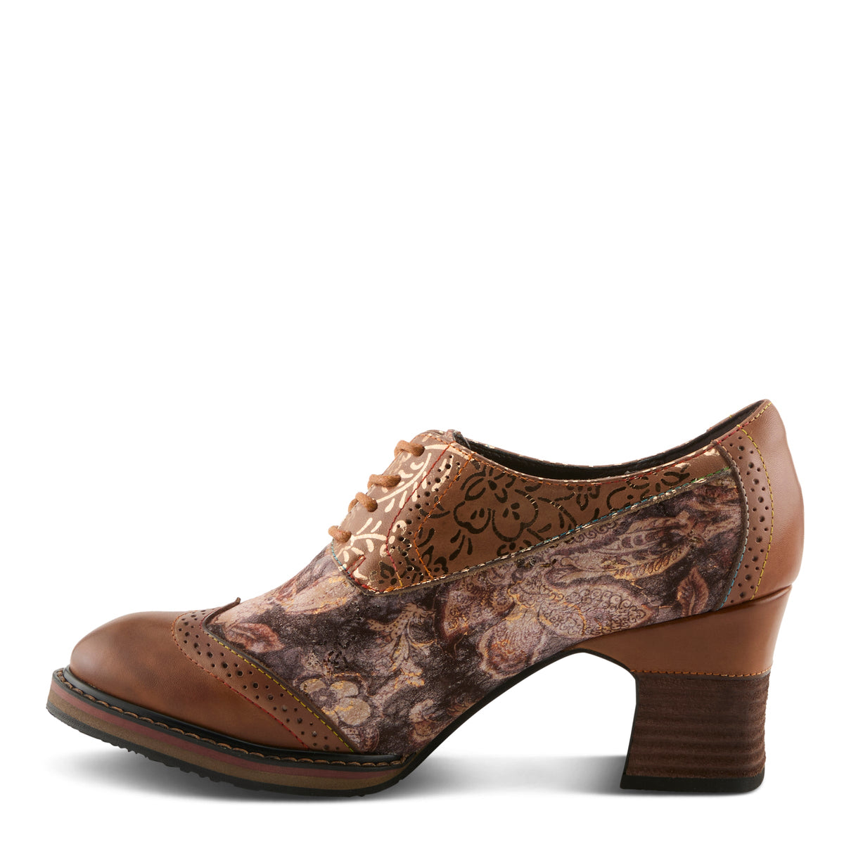 L'Artiste L'ARTISTE CADEN SHOES shoe in navy multi with handcrafted leather design
