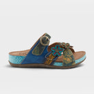 L'Artiste Caelana sandals in Blue Multi, hero view