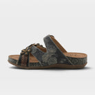 L'Artiste Caelana sandals in Black Multi, side view