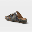 L'Artiste Caelana sandals in Black Multi, alternate angle view