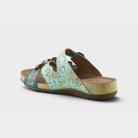 L'Artiste Caelana sandals in Turquoise Multi, alternate angle view