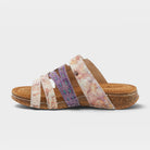 L'Artiste Calamityjay sandals in Purple Multi, side view