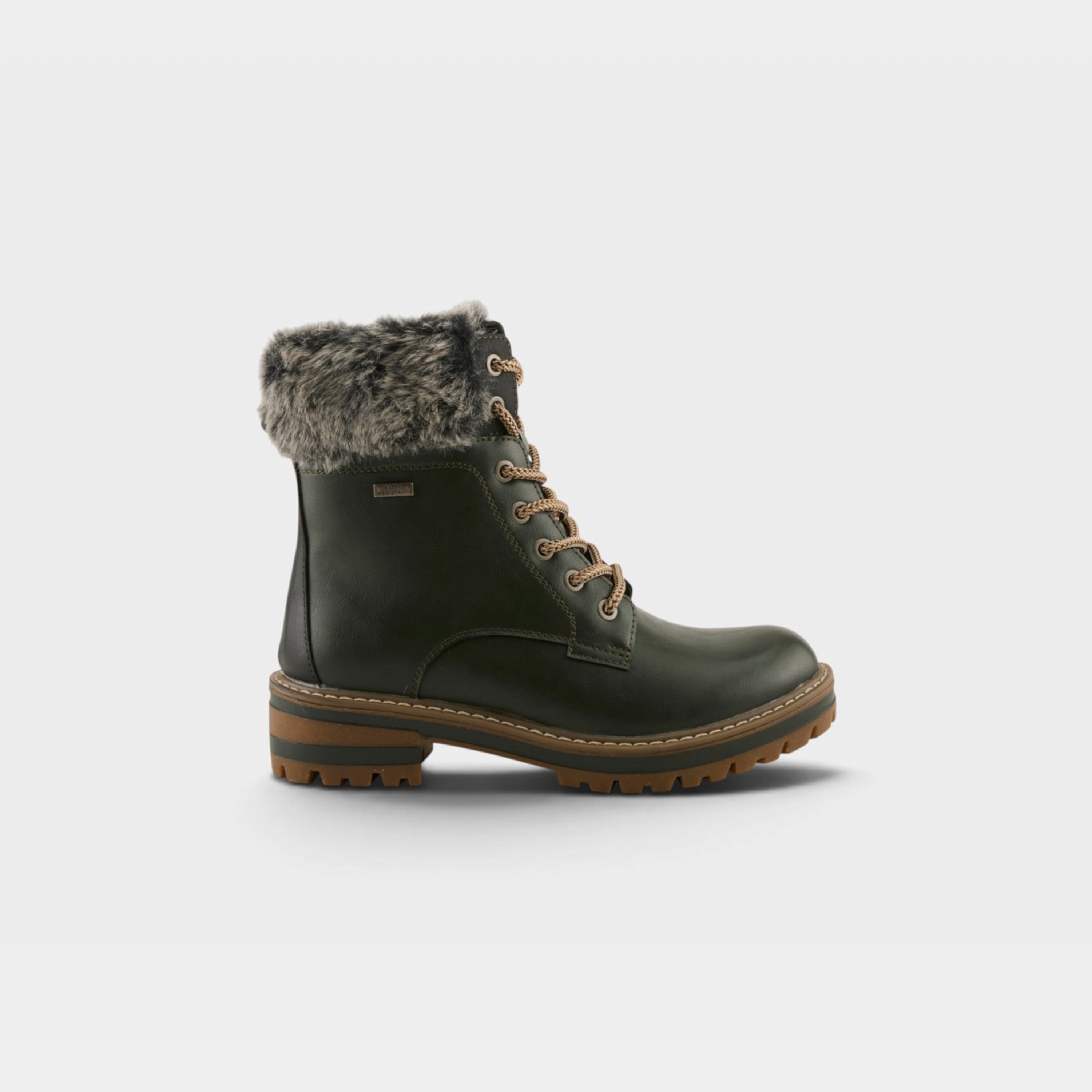 Patrizia Canario Forest Green Multi Boot