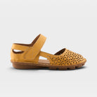 Spring Step Canoya Mustard Sandal