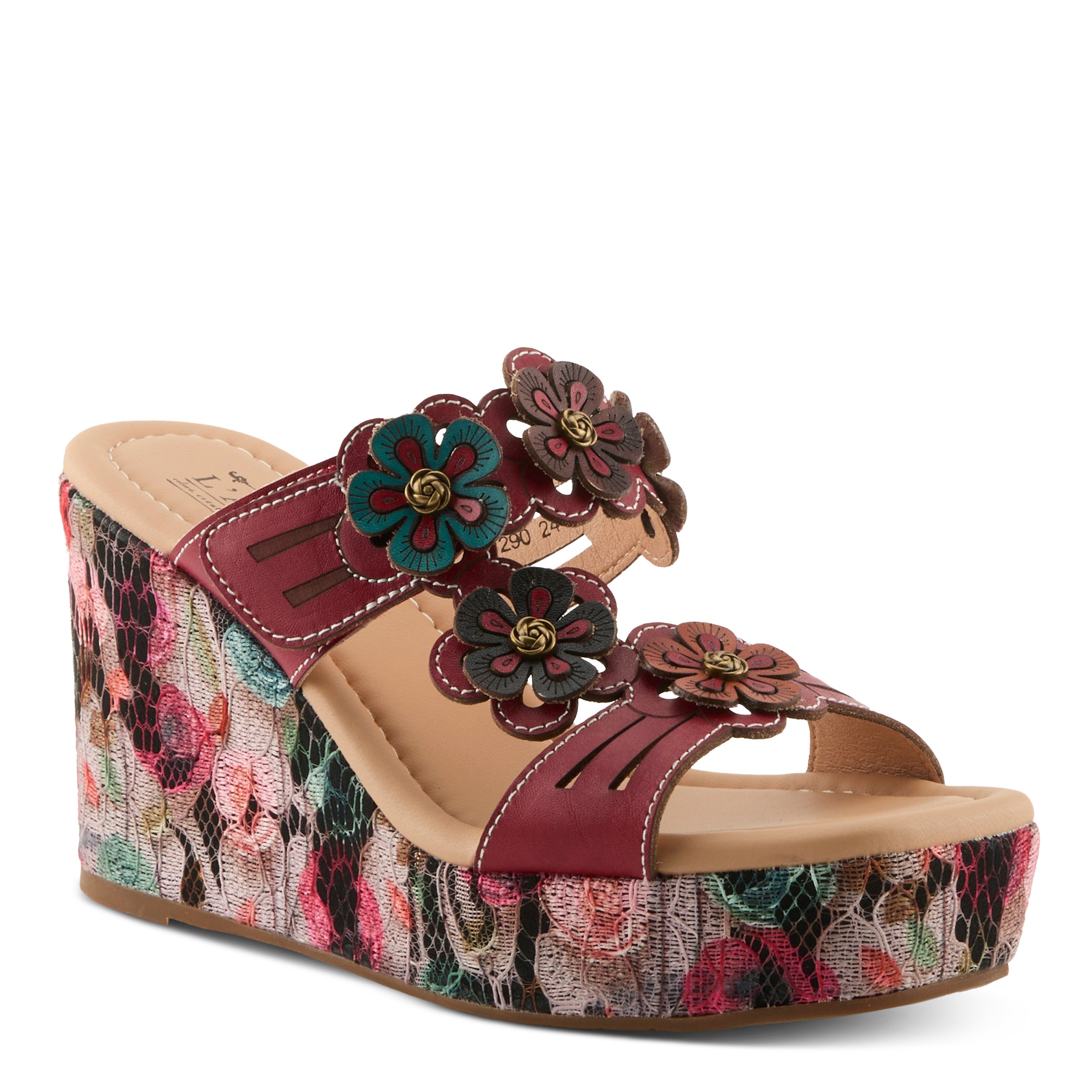 L'Artiste Caprice Wedges Sandales for Women – Spring Step Shoes
