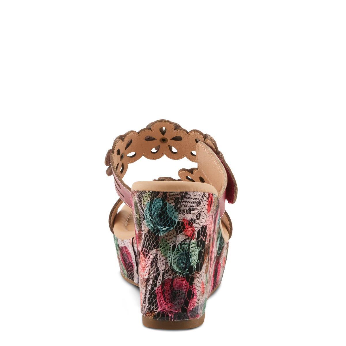 L'Artiste L'ARTISTE CAPRICE SANDALS sandal in red with handcrafted leather design