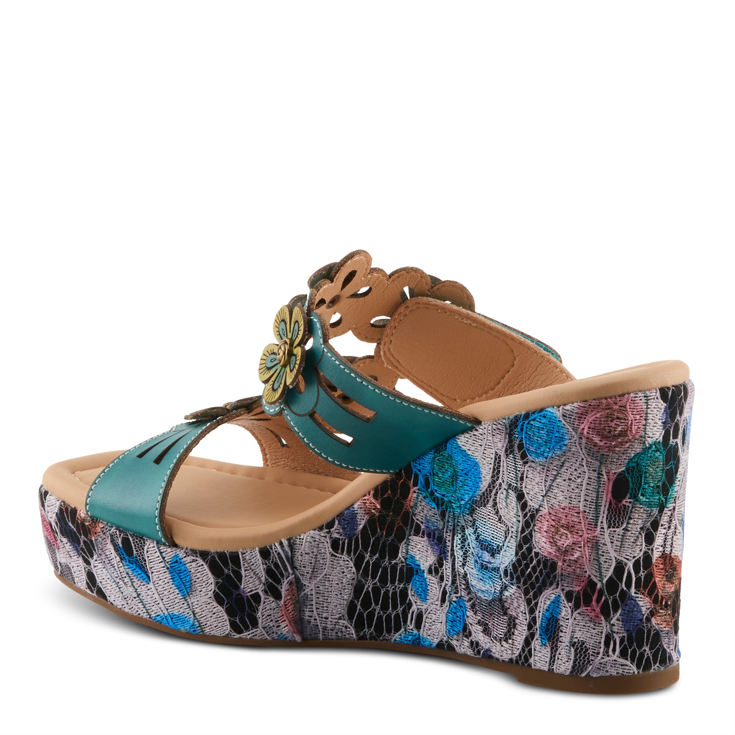 L'Artiste Caprice Wedges Sandales for Women – Spring Step Shoes