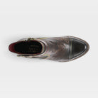 L'Artiste Captivate booties in Black Multi, top view