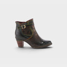 L'Artiste Captivate booties in Black Multi, hero view