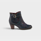 L'Artiste Captivate booties in Navy Multi, hero view
