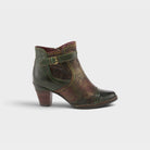 L'Artiste Captivate booties in Olive Multi, hero view